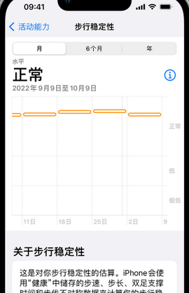 梁溪iPhone手机维修如何在iPhone开启'步行稳定性通知'