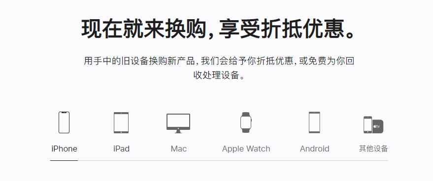 梁溪苹果手机维修分享iPhone以旧换新的去处 