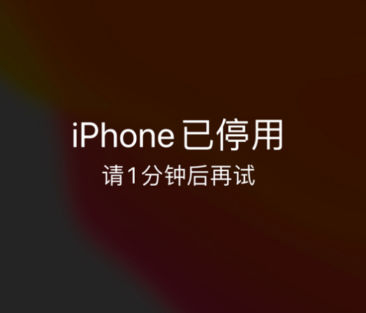 梁溪苹果手机维修分享:iPhone 显示“不可用”或“已停用”怎么办？还能保留数据吗？ 